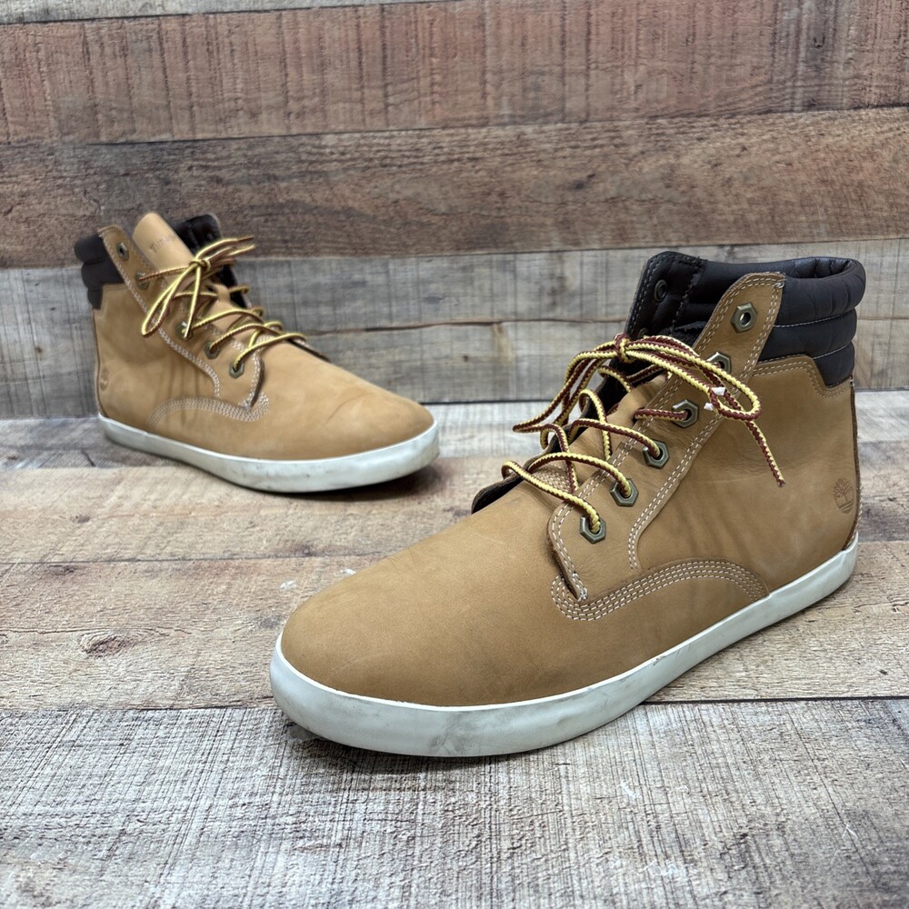 Timberland Women’s Brown Nubuck Leather Boots Size 11 (42)